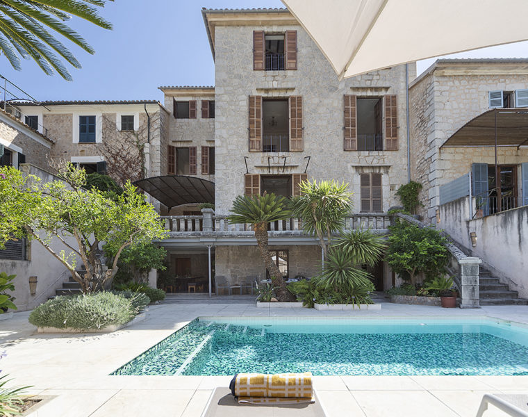Villa Soller Living Blue Mallorca