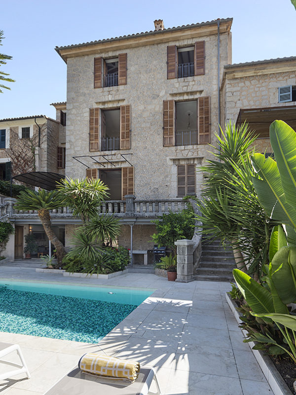 Villa Soller Living Blue Mallorca