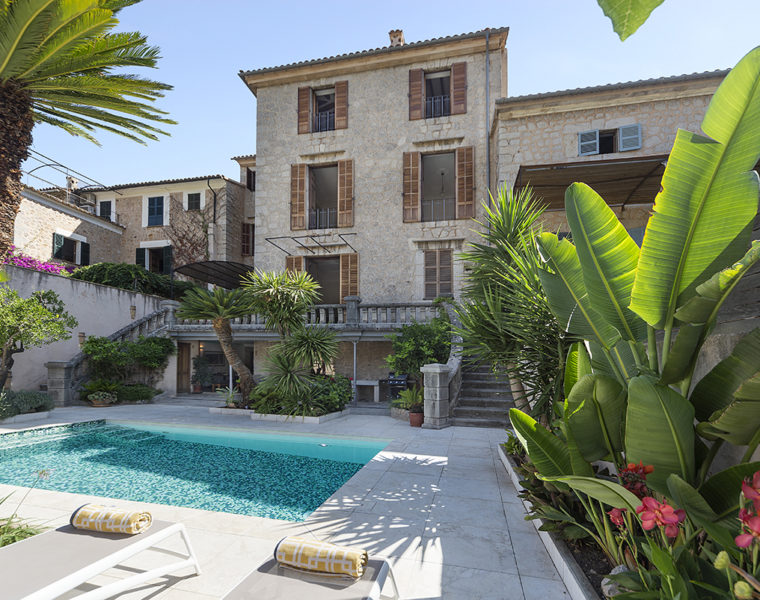 Villa Soller Living Blue Mallorca