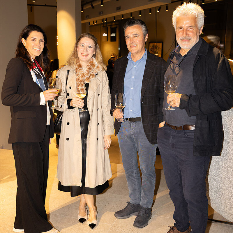 Arclinea store opening stork