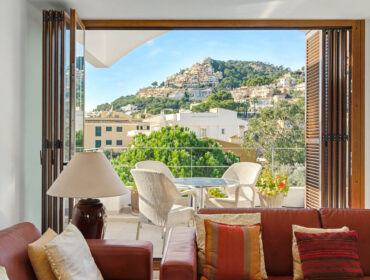 Penthouse apartment for sale rooftop terraces harbour views port d’andratx