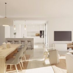 Contemporary duplex apartment for sale in palma with private terraces and a communal pool