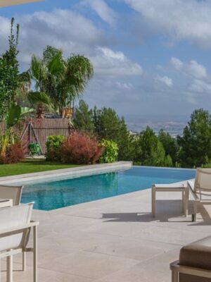 Contemporary luxury villa with pool and forest views in son vida – villa for sale in son vida