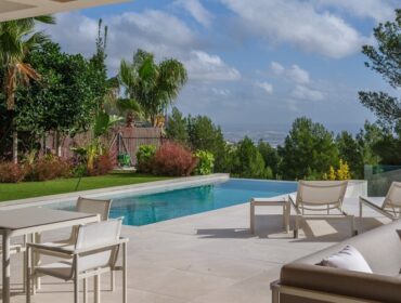 Contemporary luxury villa with pool and forest views in son vida – villa for sale in son vida