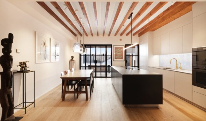 Historic home, contemporary design