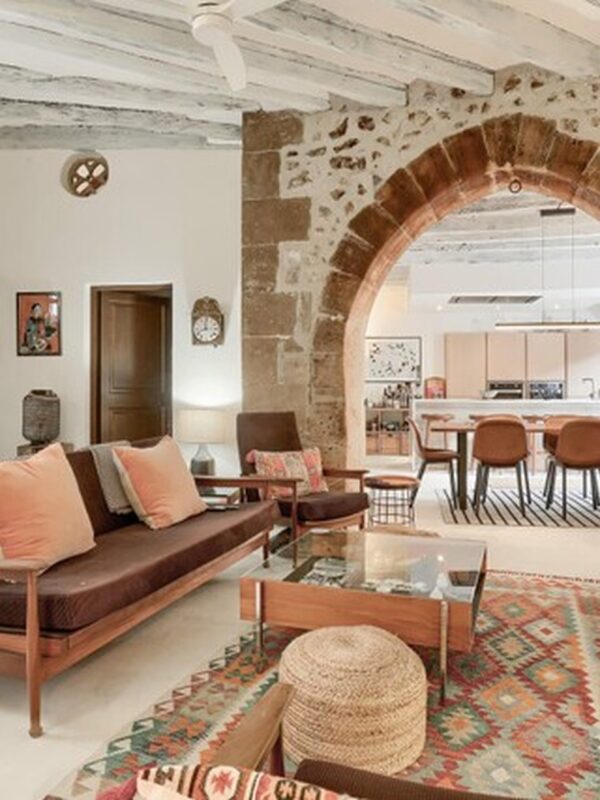 Characterful townhouse for sale with patio and calvario views in pollensa