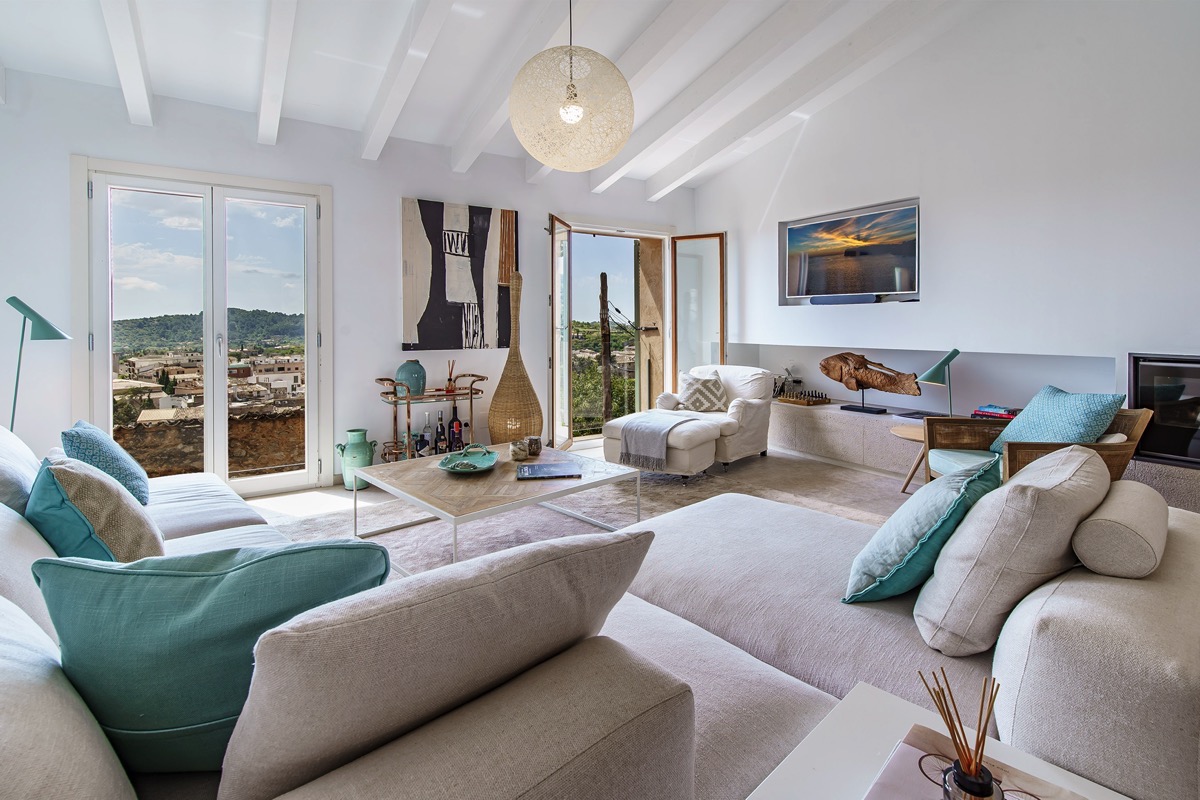 Excepcional casa de pueblo mallorquina con vistas abiertas en Alaró