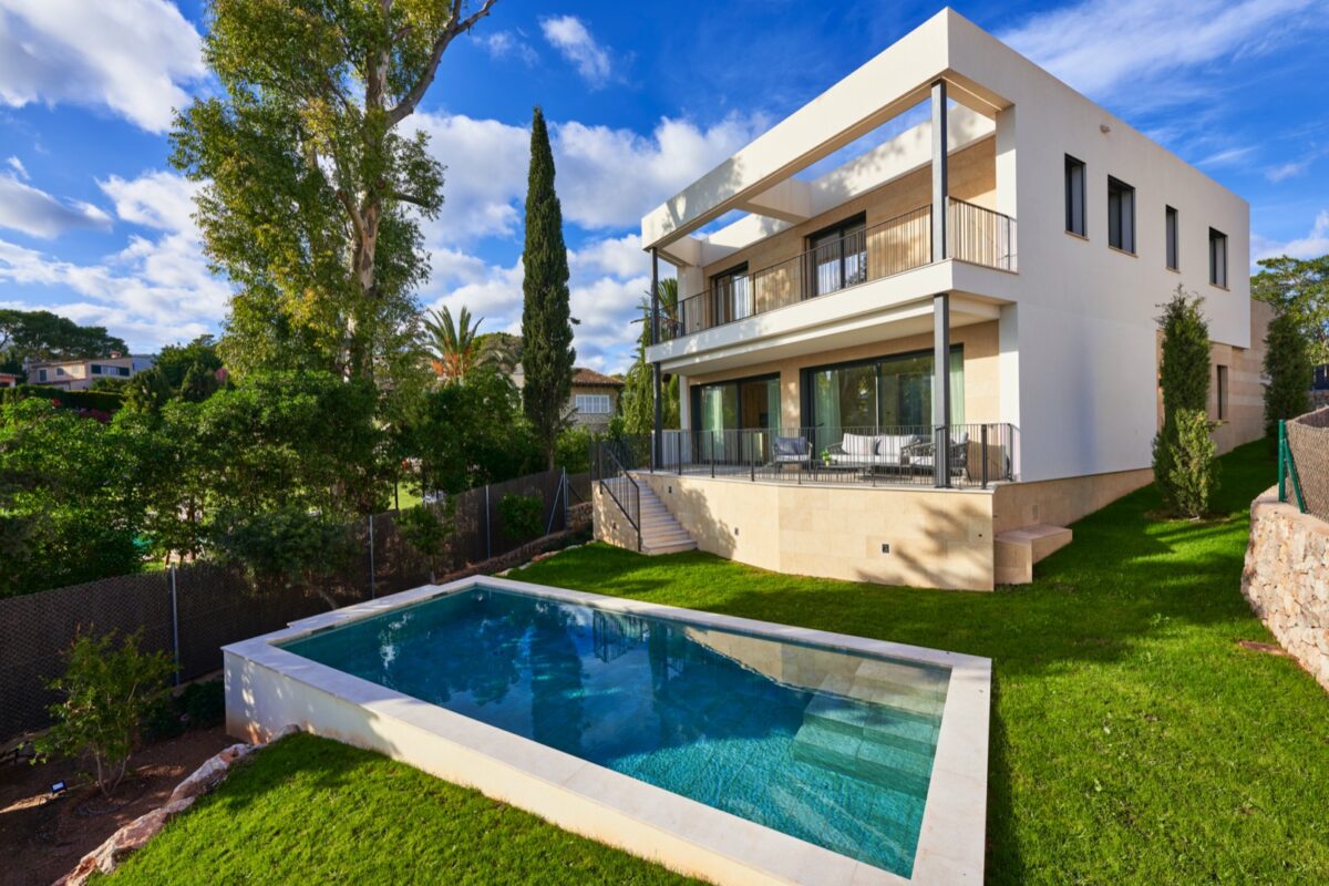 Villa de lujo contemporánea de cuatro dormitorios en venta en Bonanova, Palma