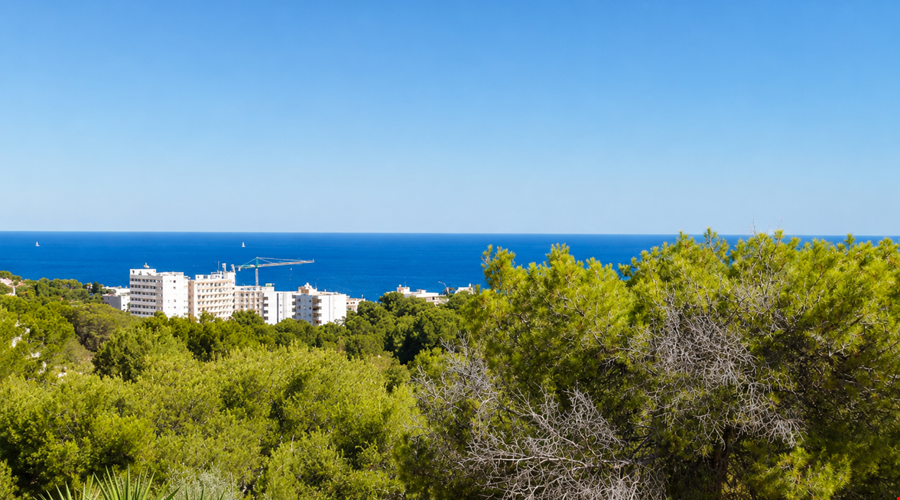 Casa de pueblo mediterránea con piscina privada y azotea en venta en Costa d’en Blanes